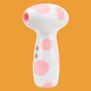 2 in 1 Suction Vibrator Jumbo Dot, Climax on your own.