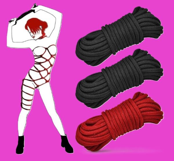 Bondage Rope Soft Cotton A Great ADDITION To BDSM In The Bedroom