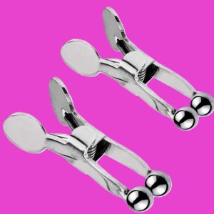 Nipple Clamps / Vaginal Clamps Enhances Feeling when pulled or flicked.