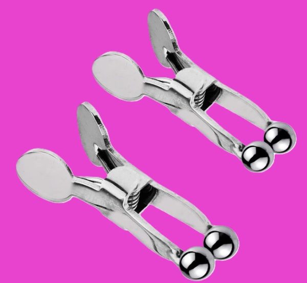 Nipple Clamps / Vaginal Clamps Enhances Feeling when pulled or flicked.
