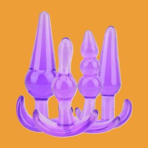 Joy Butt Plug Training Kit Purple