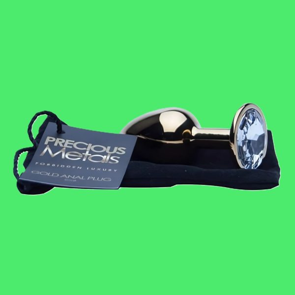 Precious Metals Gold Butt Plug-Small - Image 2