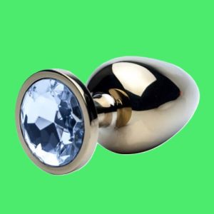 Precious Metals Gold Butt Plug-Large