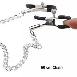 Nipple clamp and chain