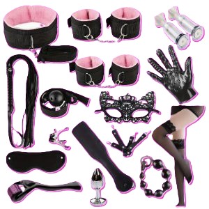 17 pc Kit, Bed Restraint Set